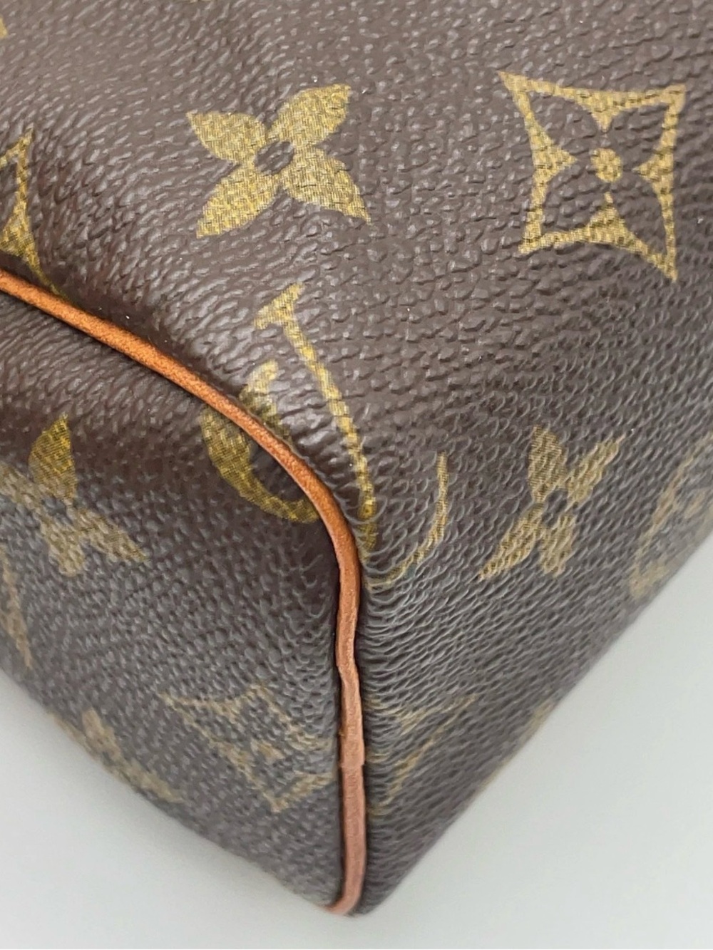 Louis Vuitton Brown Monogram Vintage Mini Speedy Top-Handle Bag - Picture 8 of 11